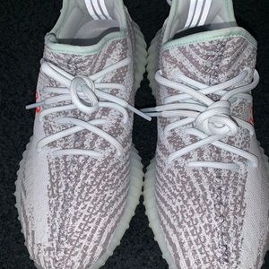 Yeezys 350s blue tint